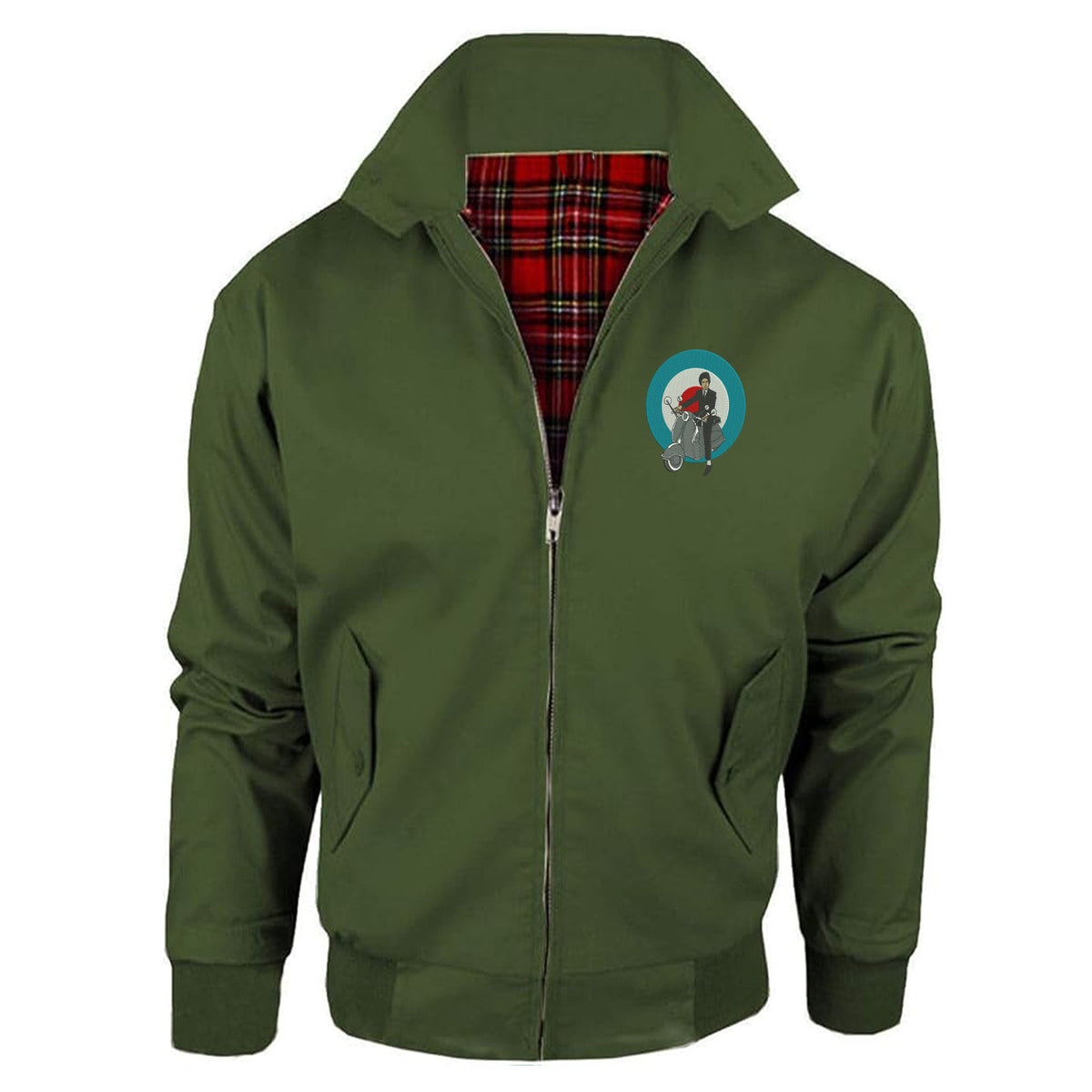Retro MOD Scooter Classic Harrington Jacket