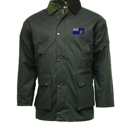 Royal Maritime Auxiliary Service Padded Wax Jacket