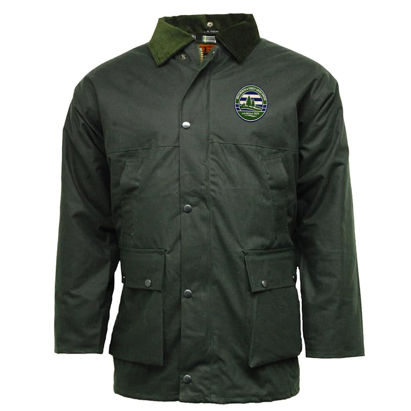 Retro Forest Green Rovers Coat