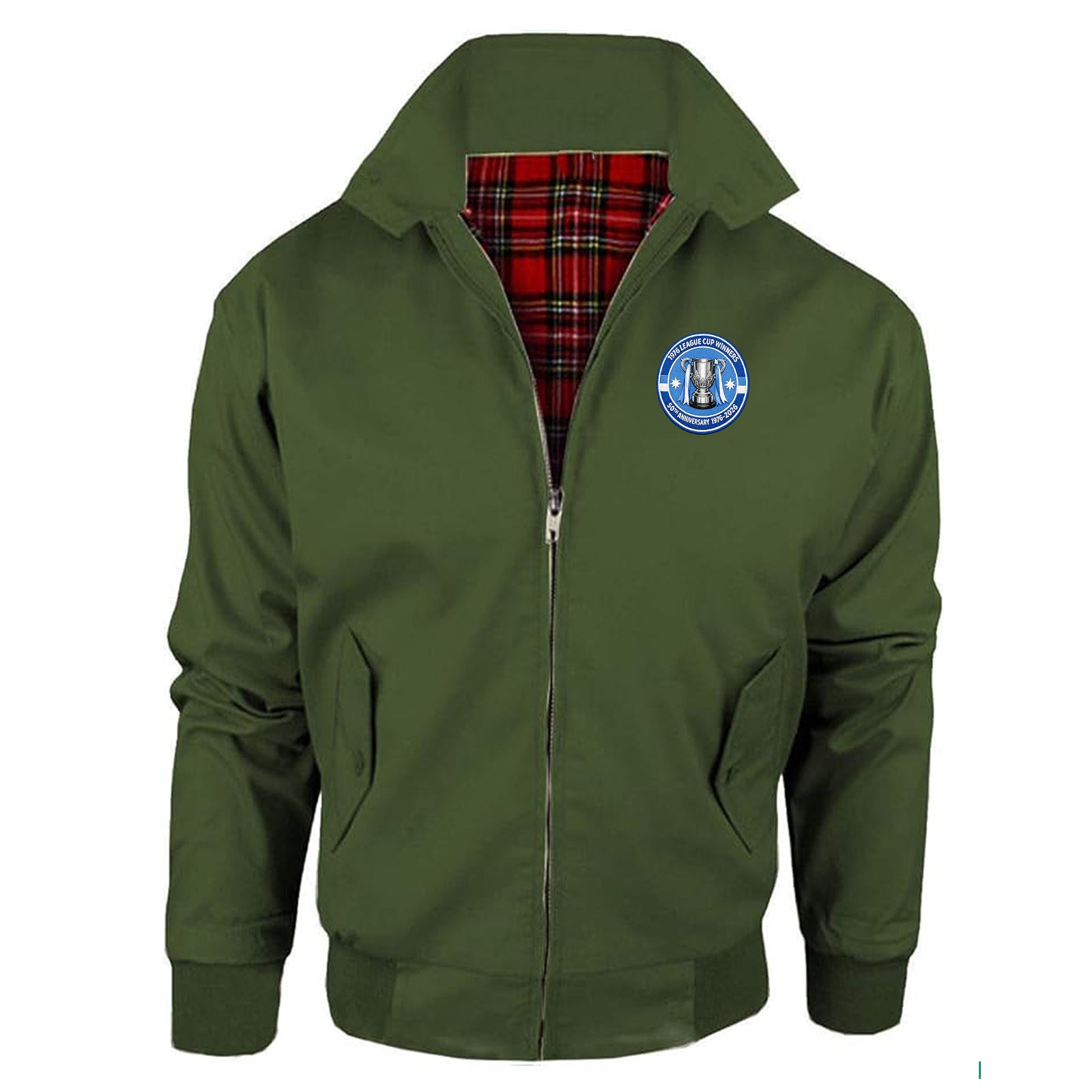 Man City League Cup Winners 1975-1976 Jacket Mens