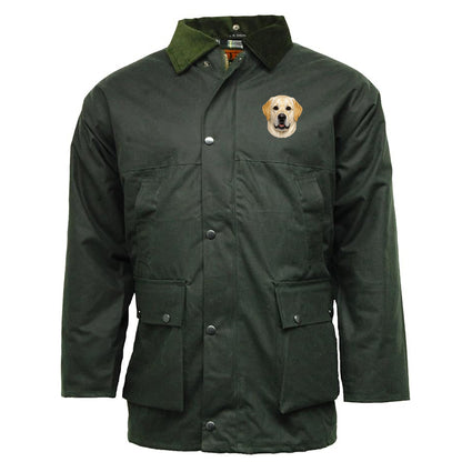 Yellow Labrador Dog Face Coat 