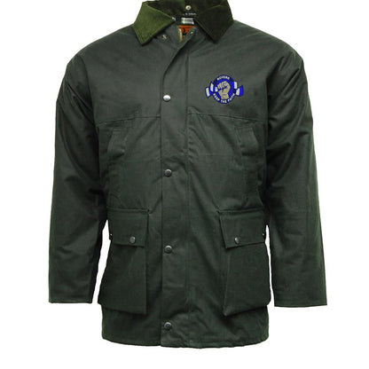 Rovers Keep The Faith Padded Wax Jacket