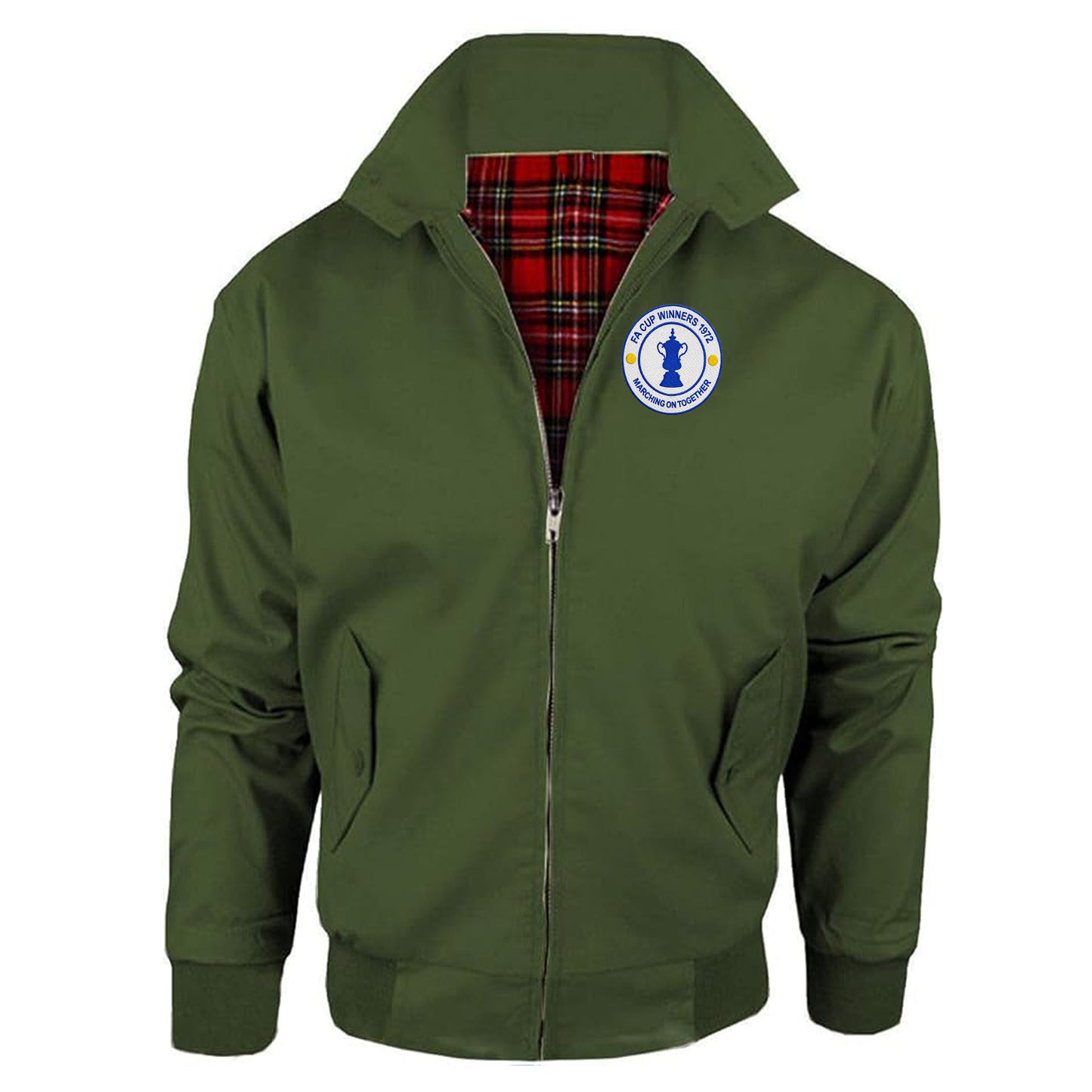 Old School Leeds United Jacket Mens