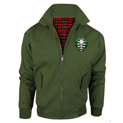 Green Brigade Celtic Football Jacket Mens