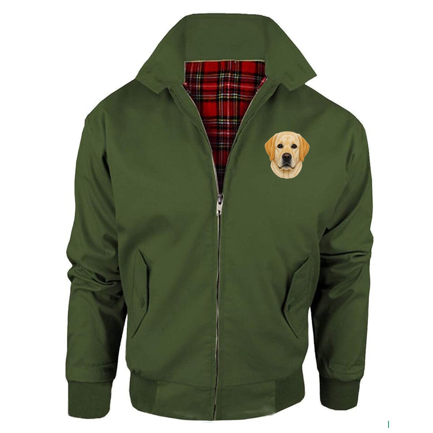 Labrador Dog Face Jacket Mens 