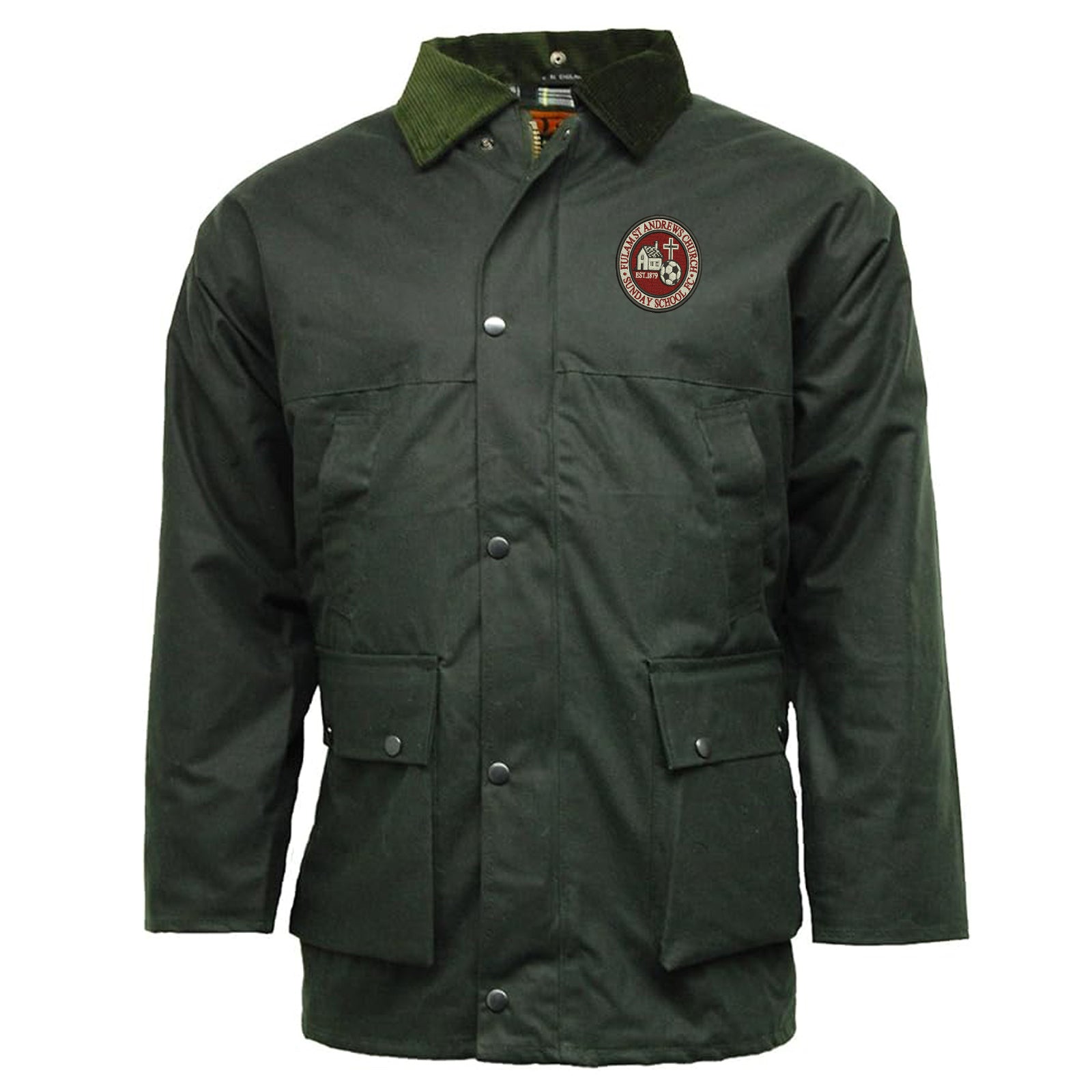Old School Fulham Football Coat