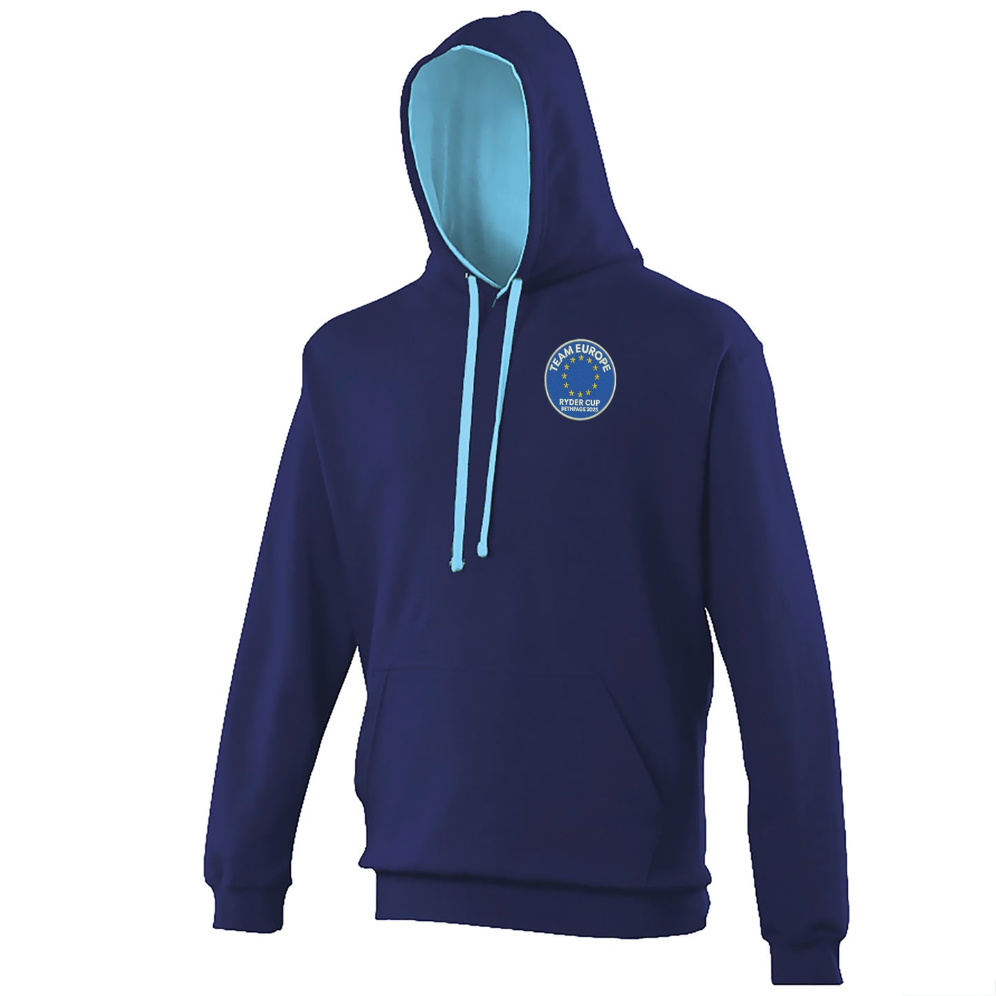 Team Europe Ryder Cup 2025 Contrast Hoodie