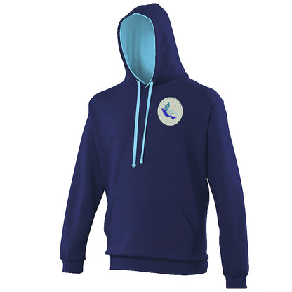 Classic Cardiff City FC Contrast Hoodie