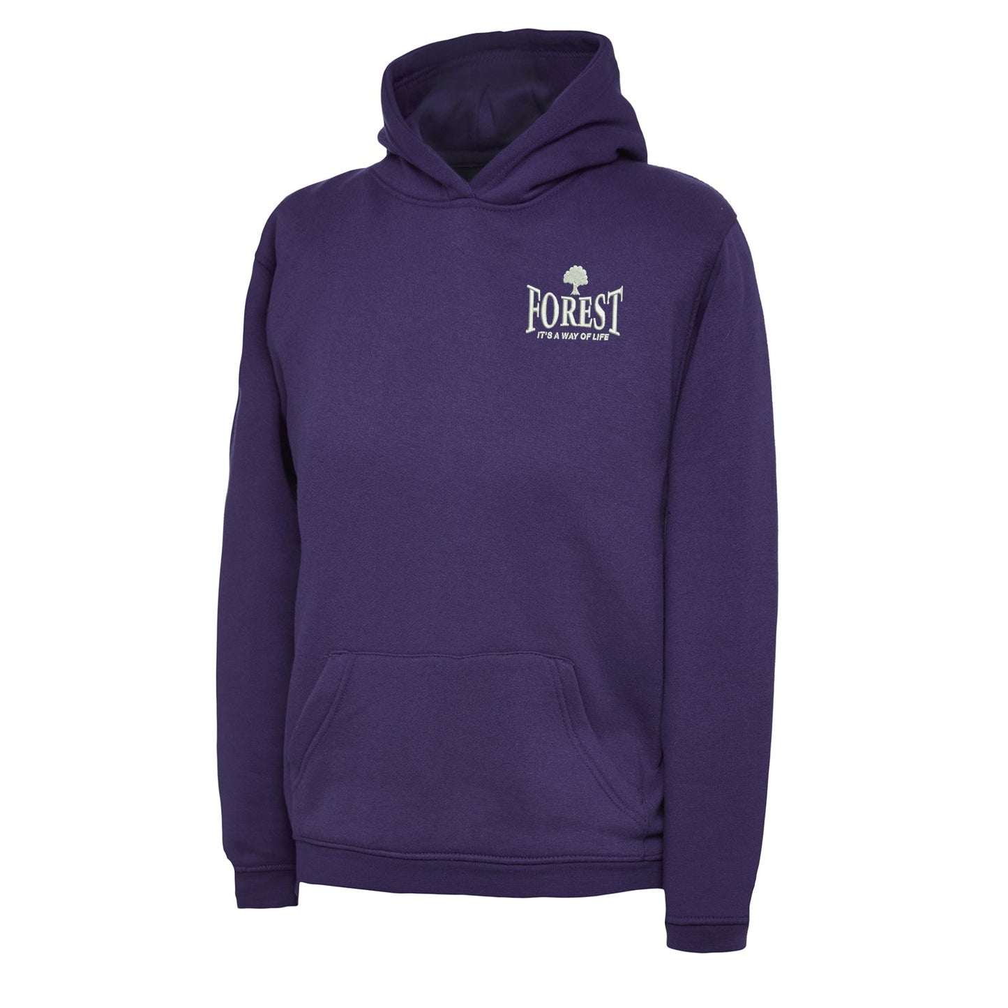 Forest It's a Way of Life Embroidered Children's Hoodie