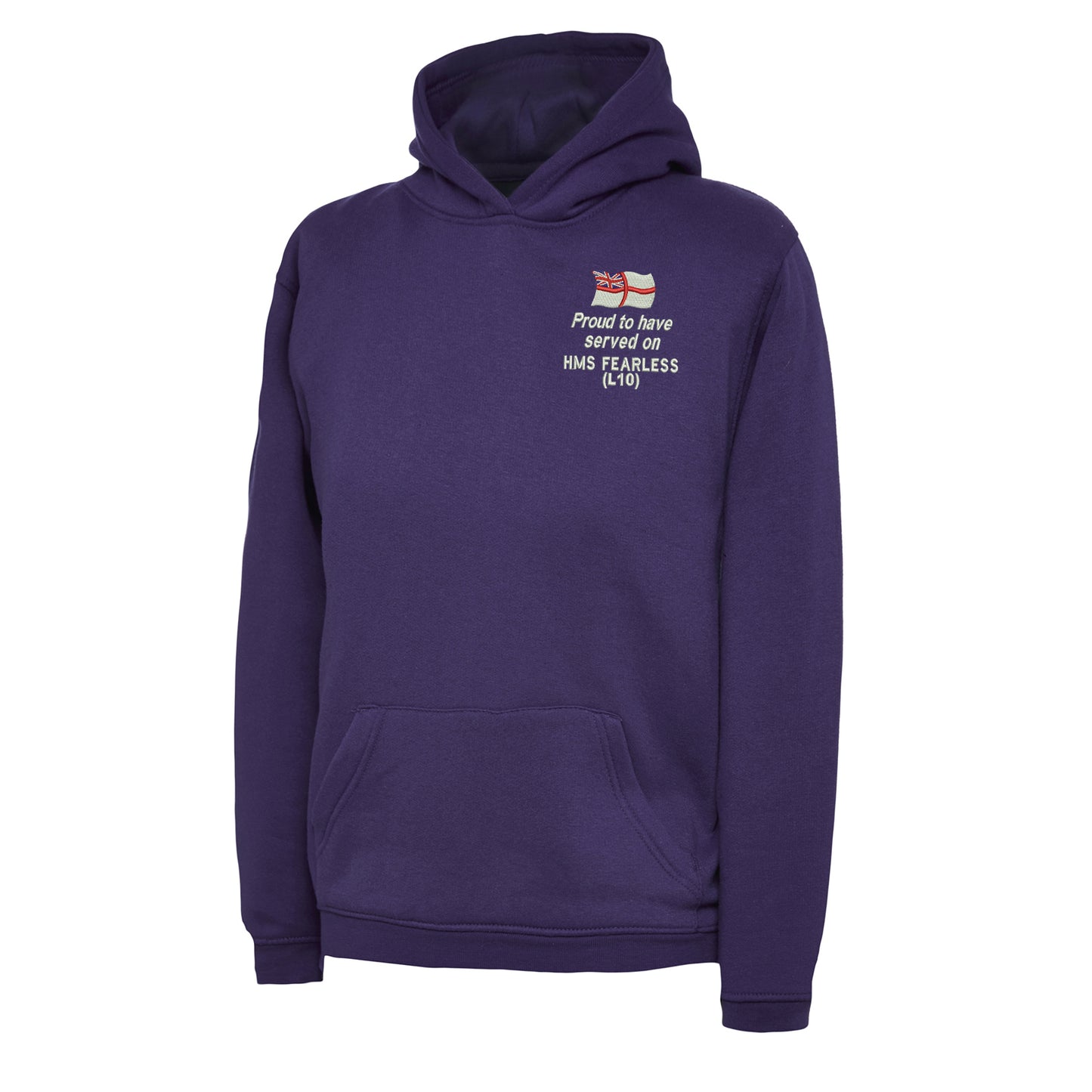 Proud to Have Served on HMS Fearless (L10) Children's Hoodie
