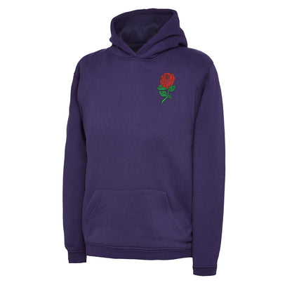 Children's Retro England Rugby Hoodie