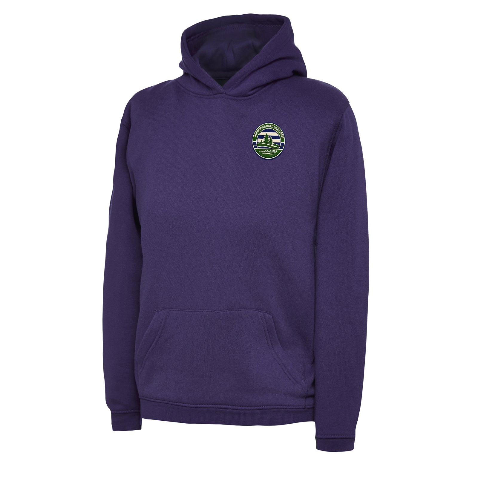 Children's Retro Forest Green Rovers Hoodie