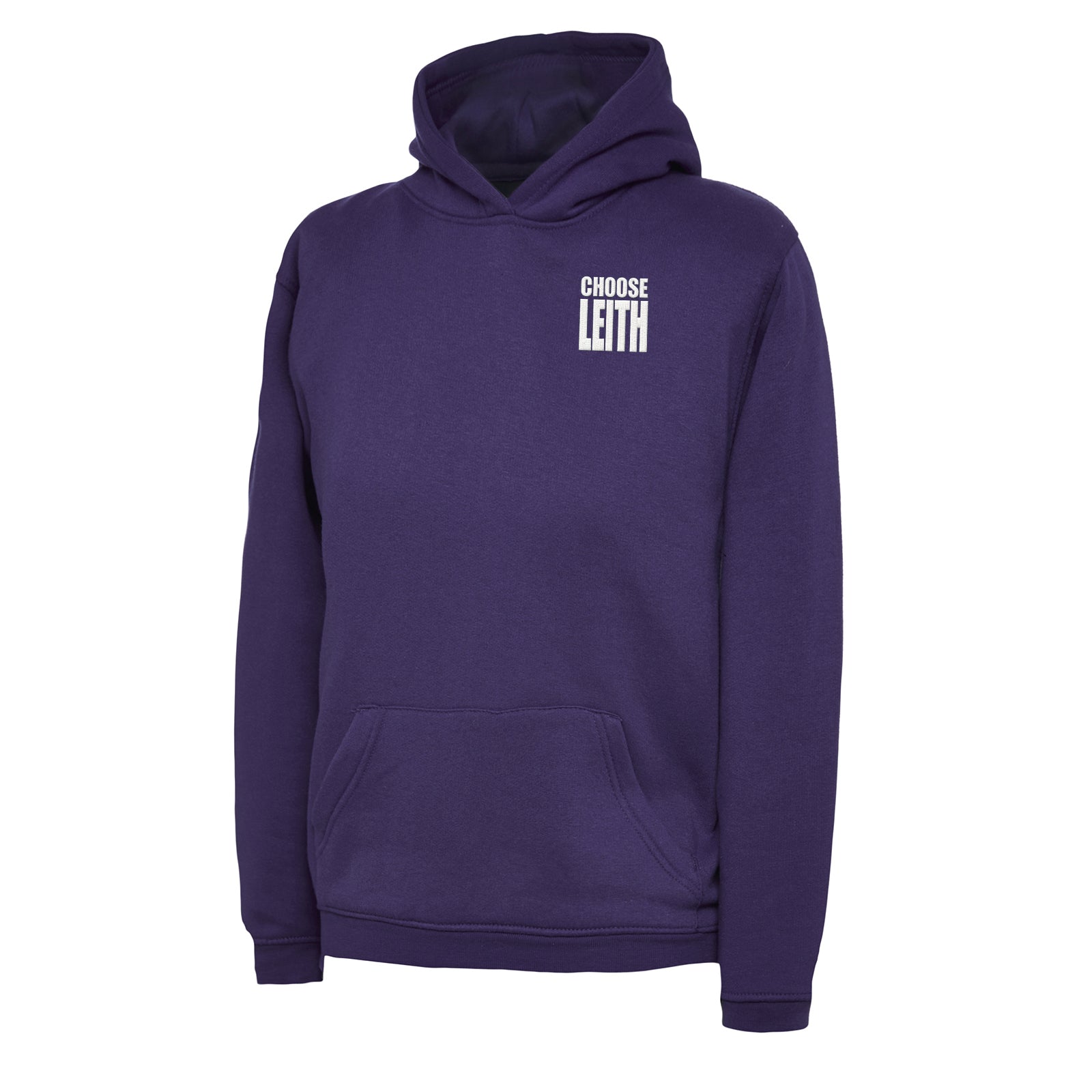 Children's Hibs FC Choose Leith Football Hoodie 