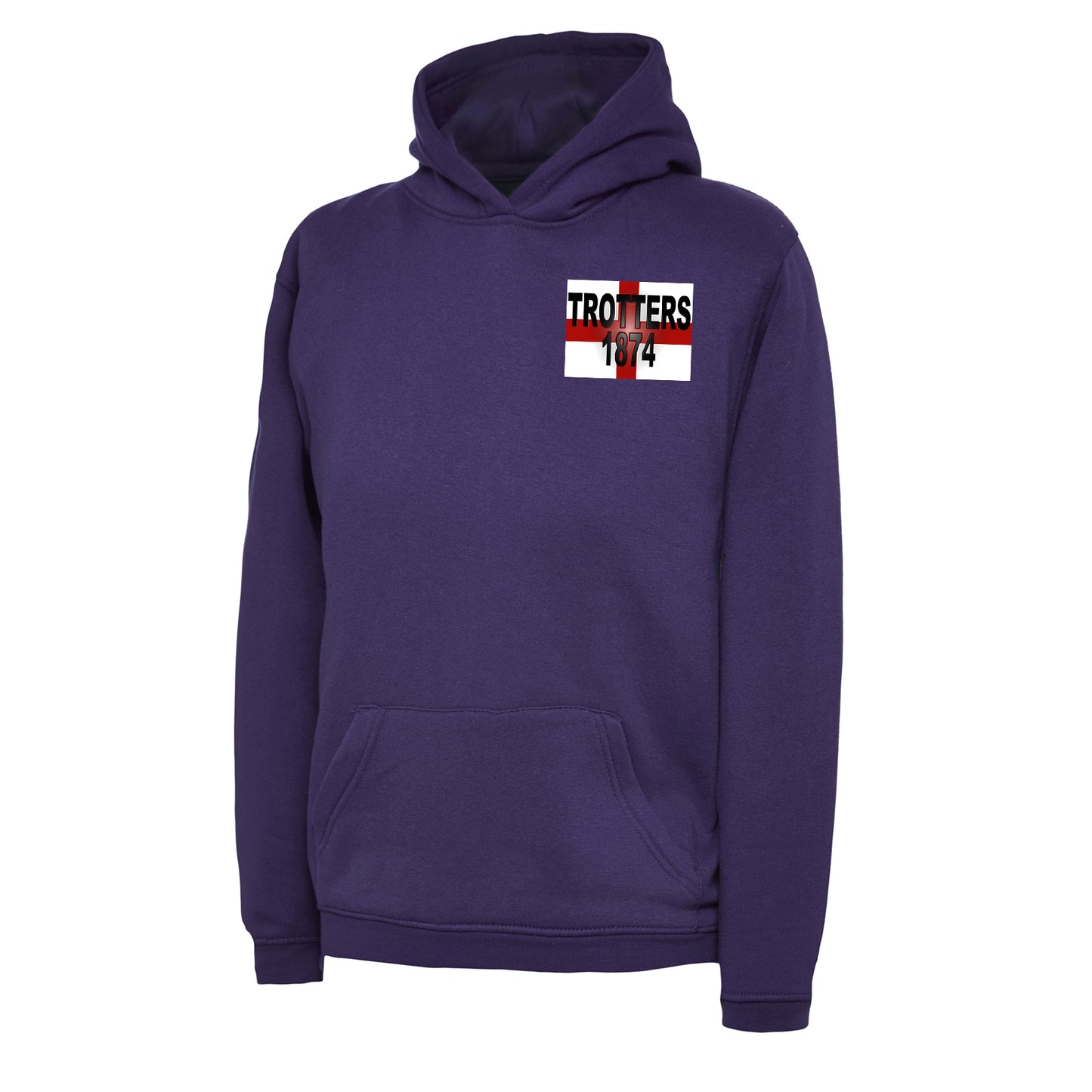 Trotters 1874 England Flag Hoodie
