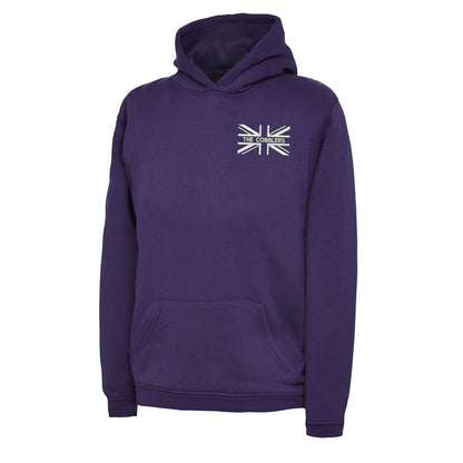 The Cobblers Union Jack Embroidered Children's Hoodie