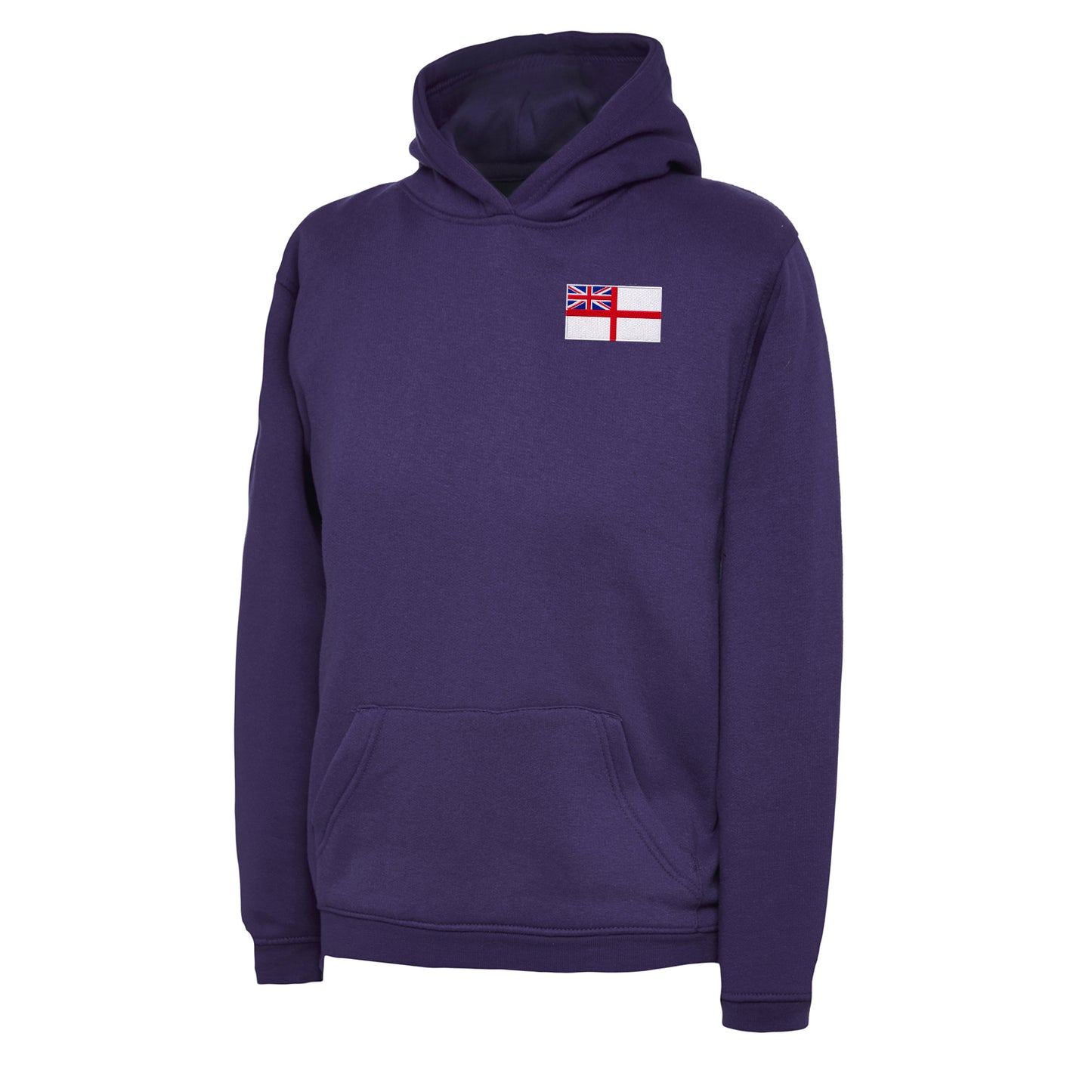 Children's Royal Navy White Ensign Flag Hoodie