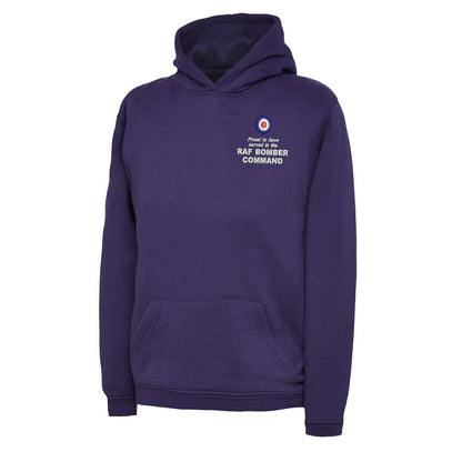 Proud to Have Served in The RAF Bomber Command Embroidered Children's Hoodie