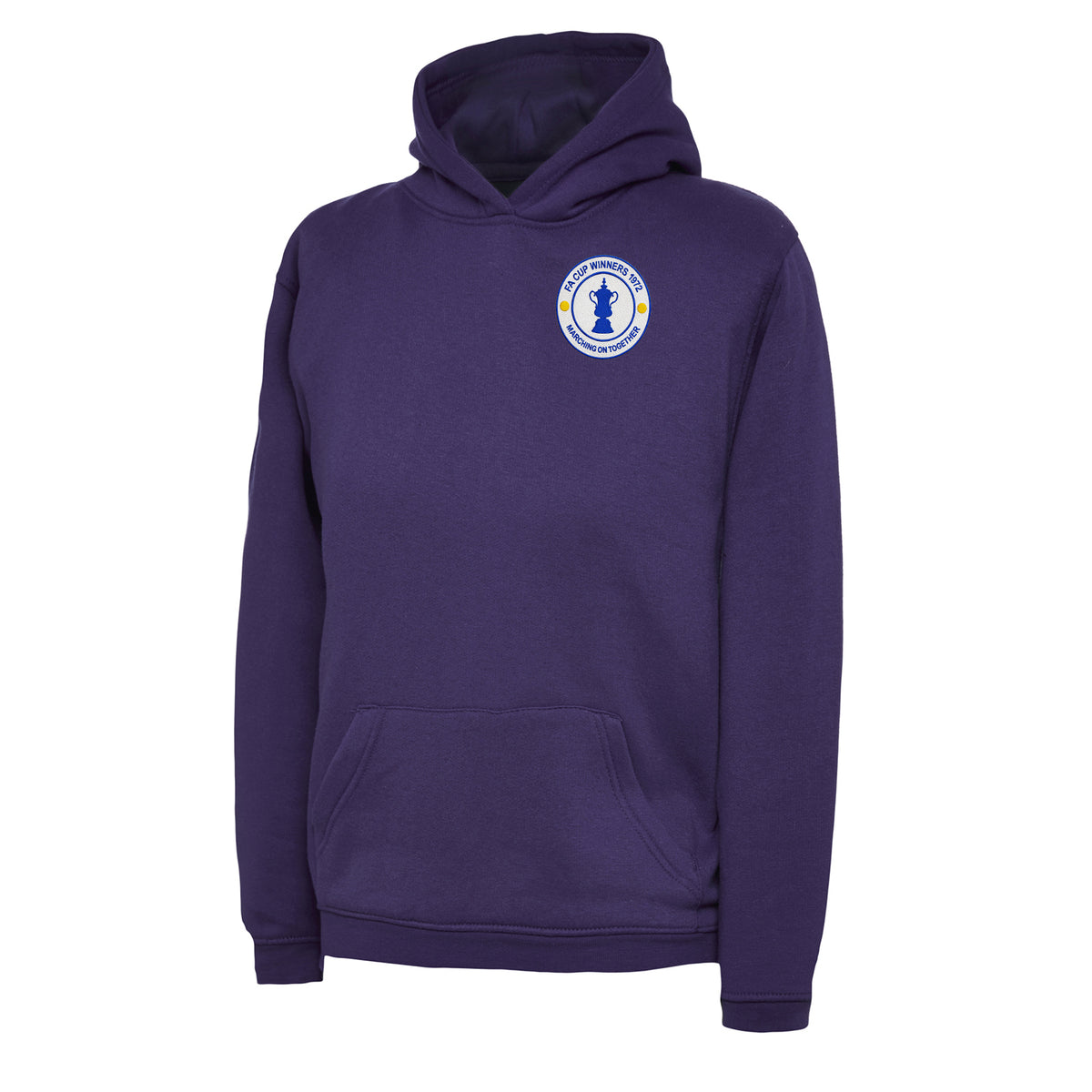 Children's Old School Leeds United Hoodie 