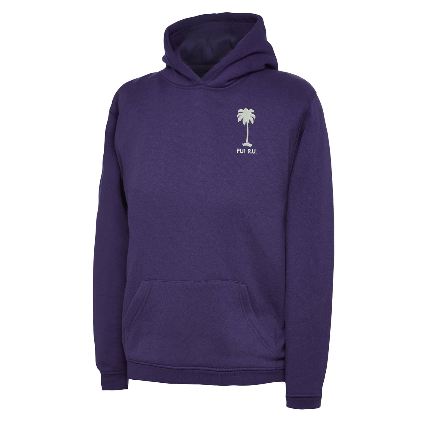Retro Fiji Rugby 1920s Embroidered Children's Hoodie