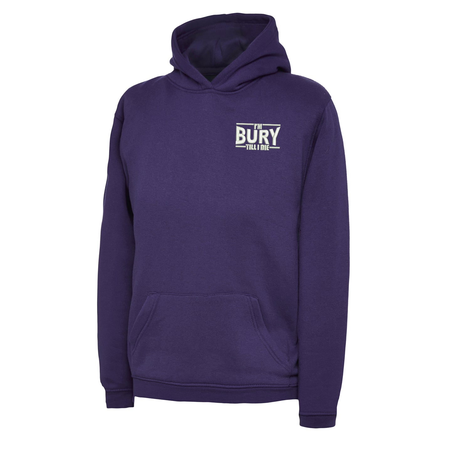 I'm Bury Till I Die Embroidered Children's Hoodie