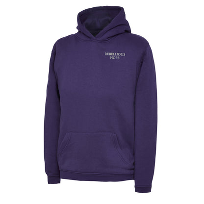 Rebellious Hope Embroidered Children's Hoodie