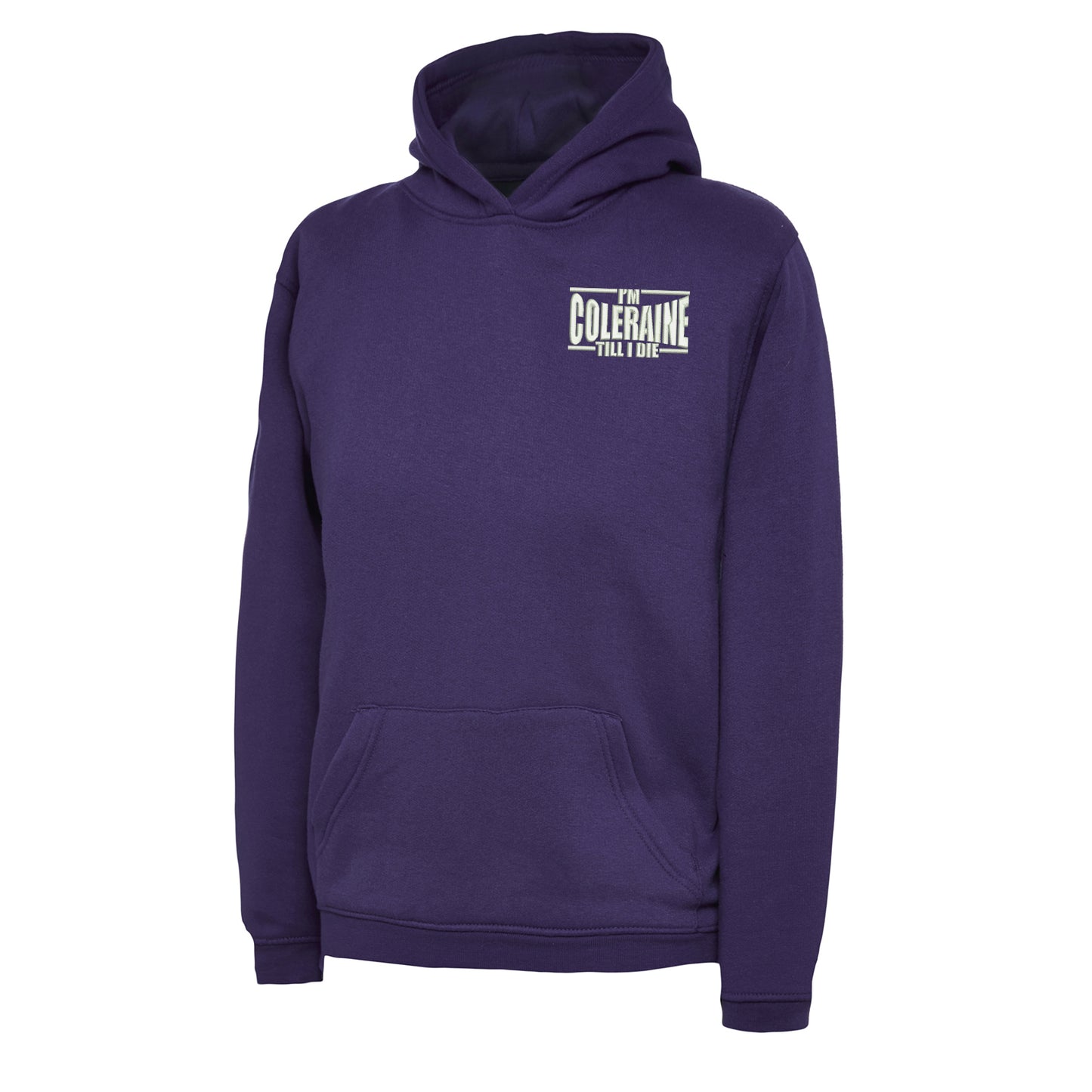 I am Coleraine Embroidered Hoodie
