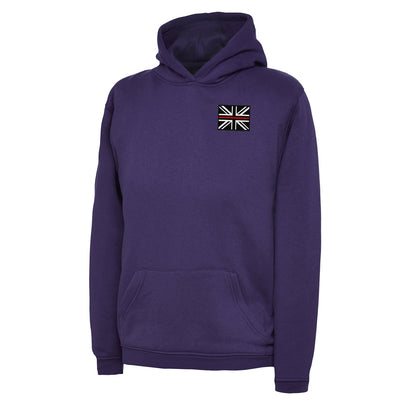 Children's Thin Red Line Union Jack Hoodie