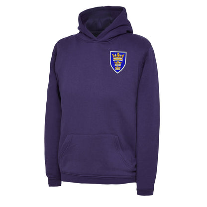 Retro Hull 1935 Embroidered Children's Hoodie
