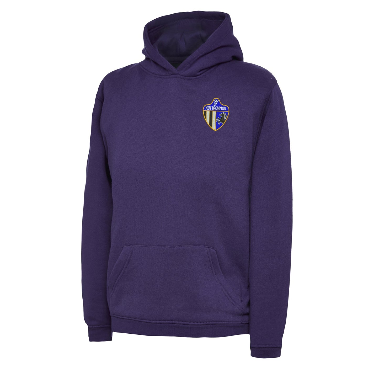 Retro New Brompton Embroidered Children's Hoodie