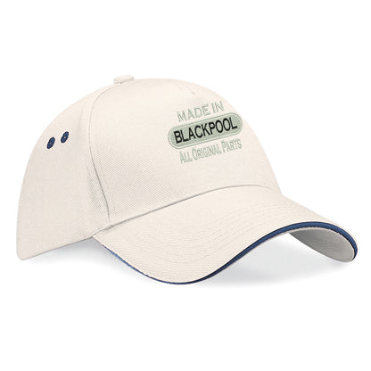 Made in Blackpool All Original Parts Embroidered Baseball Cap