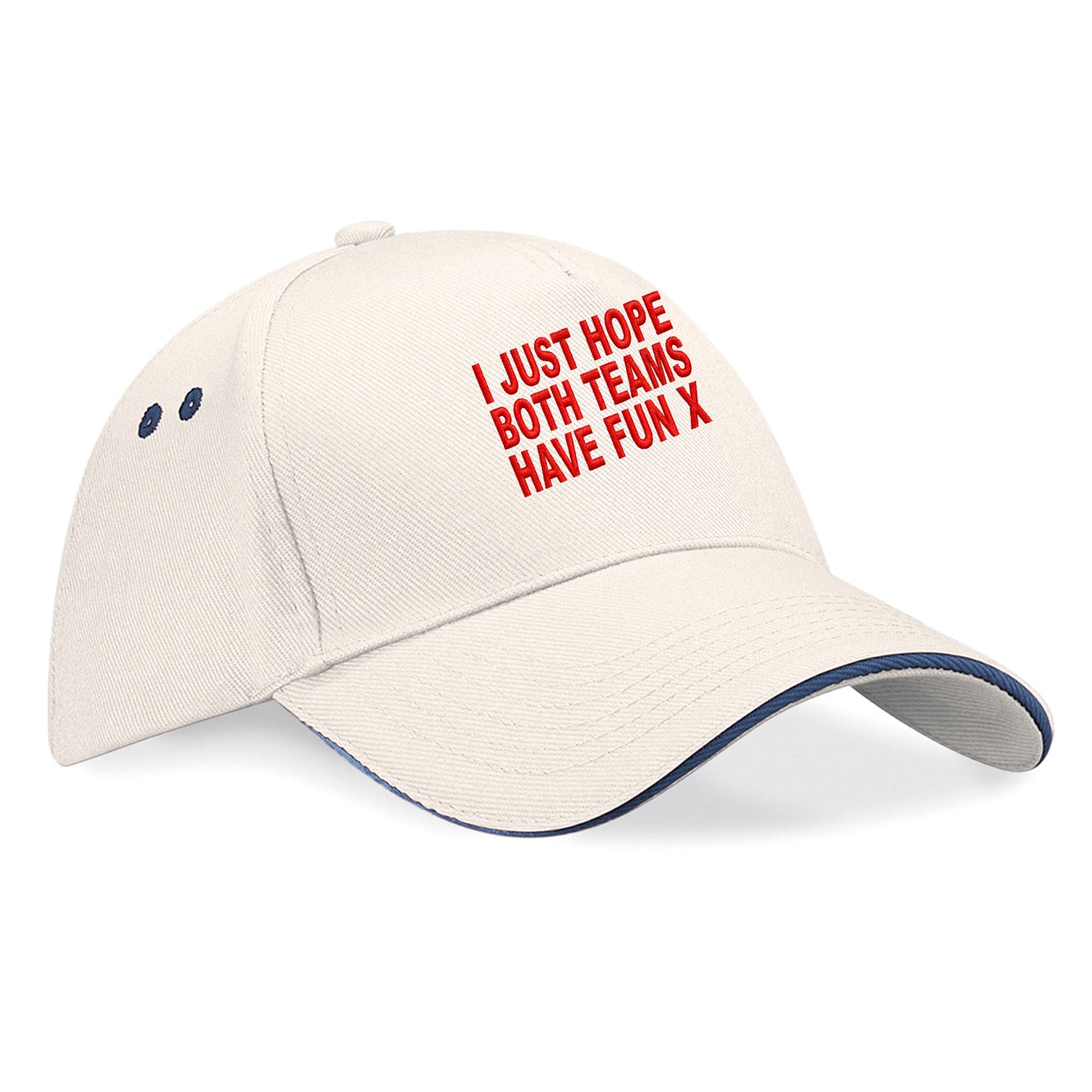 I Just Hope Both Teams Have Fun Baseball Cap