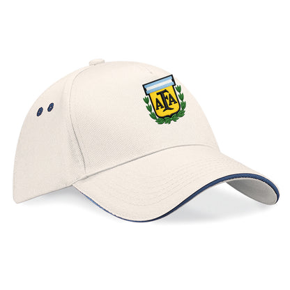 Old School Argentina Football Baseball Cap