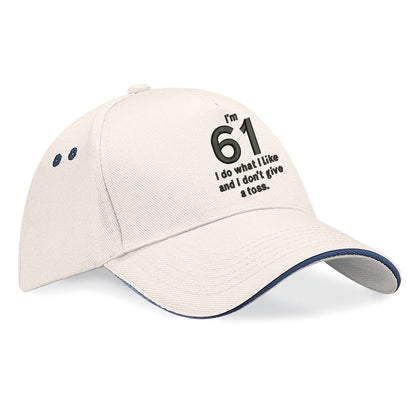 61st Birthday Baseball Cap