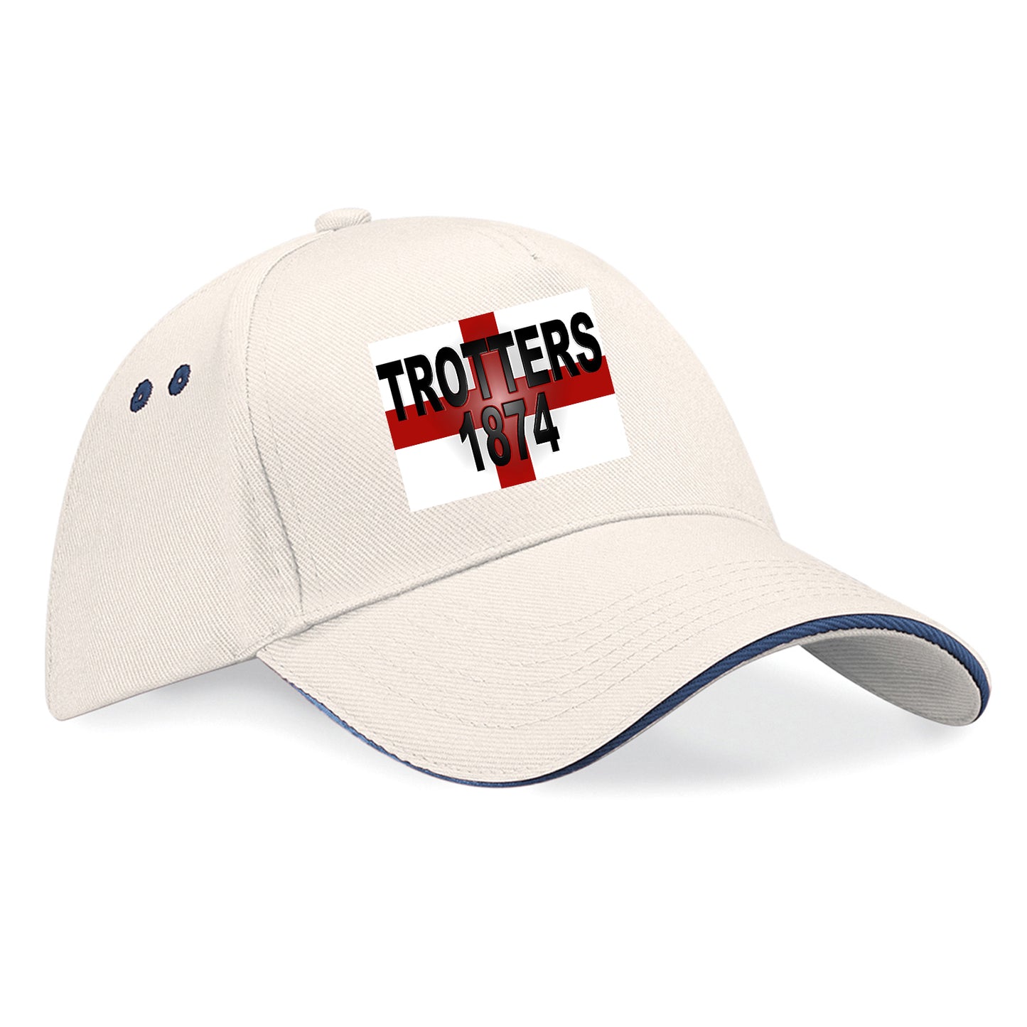 Trotters 1874 England Flag Baseball Cap