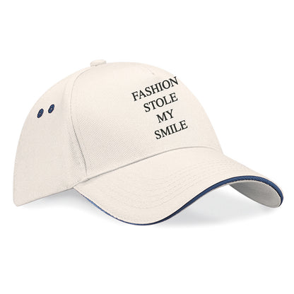 Fashion Stole My Smile Baseball Cap
