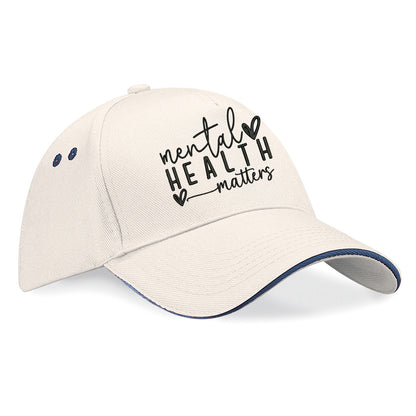 Yellow Mental Health Baseball Cap
