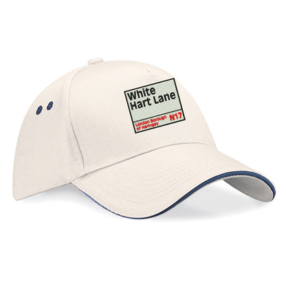 Retro White Hart Lane Baseball Cap