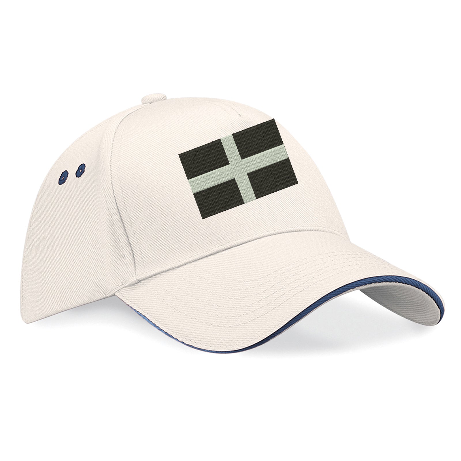 Saint Piran’s Flag Cornwall Baseball Cap