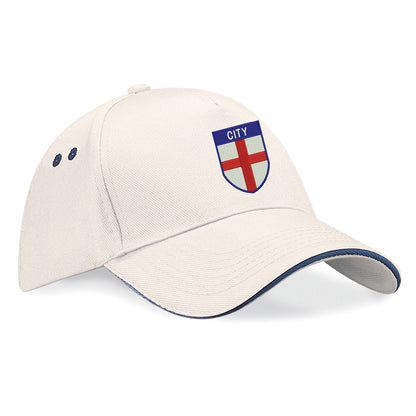 City Flag of England Shield Baseball Cap