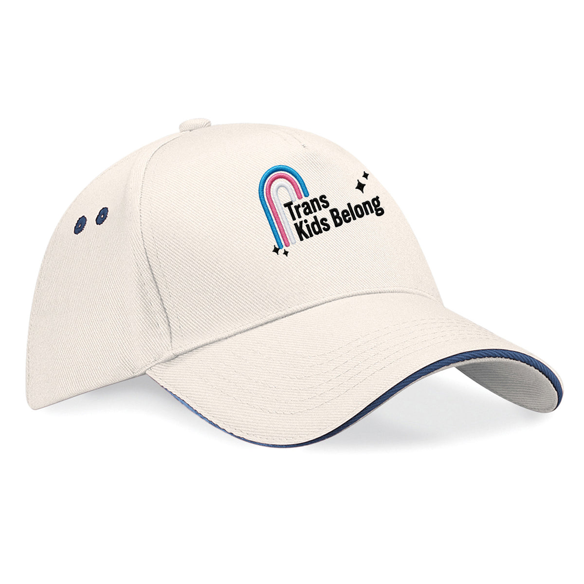 Trans Kids Belong Baseball Cap 