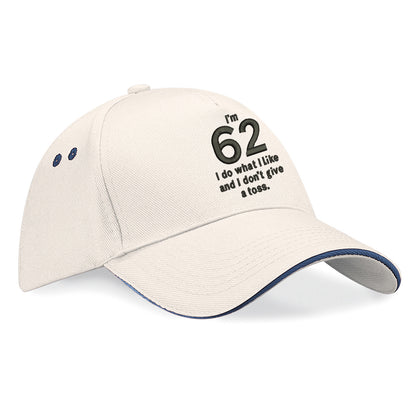 62nd Birthday Baseball Cap