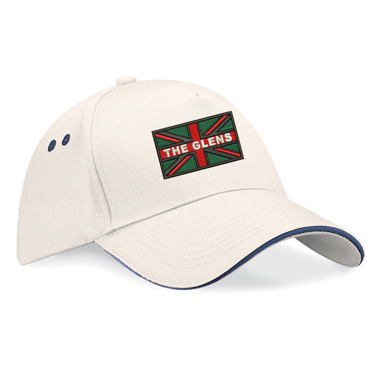 The Glens Coloured Union Jack Cap