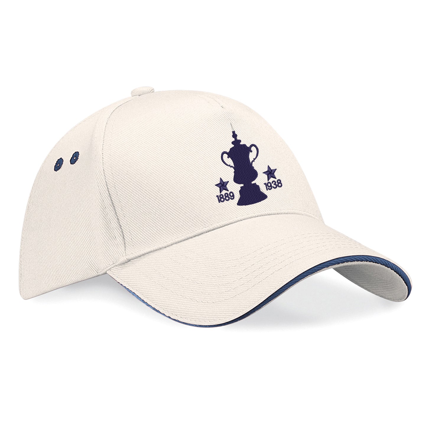 Retro Preston Two Time Cup Winners Embroidered Baseball Cap