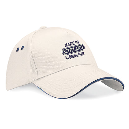 Made in Scotland All Original Parts Embroidered Baseball Cap
