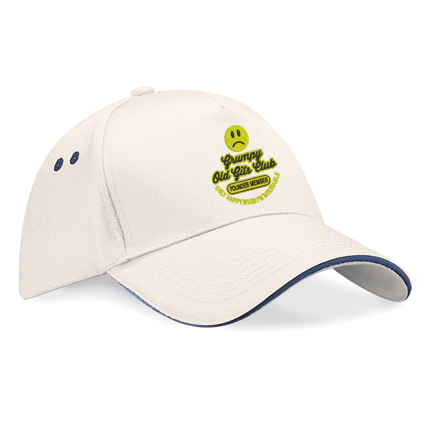 Grumpy Old Gits Club Founder Member Embroidered Baseball Cap