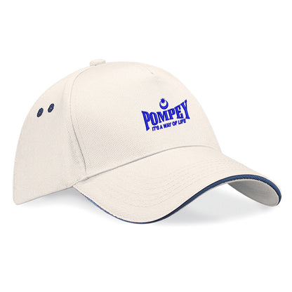 Pompey It's a Way of Life Embroidered Baseball Cap