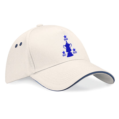 Retro Sheff Wed Three Time Cup Winners Embroidered Baseball Cap