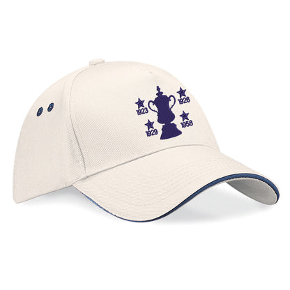 Retro Bolton Four Time Cup Winners Baseball Cap
