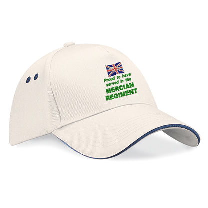 Proud to Have Served in The Mercian Regiment Embroidered Baseball Cap