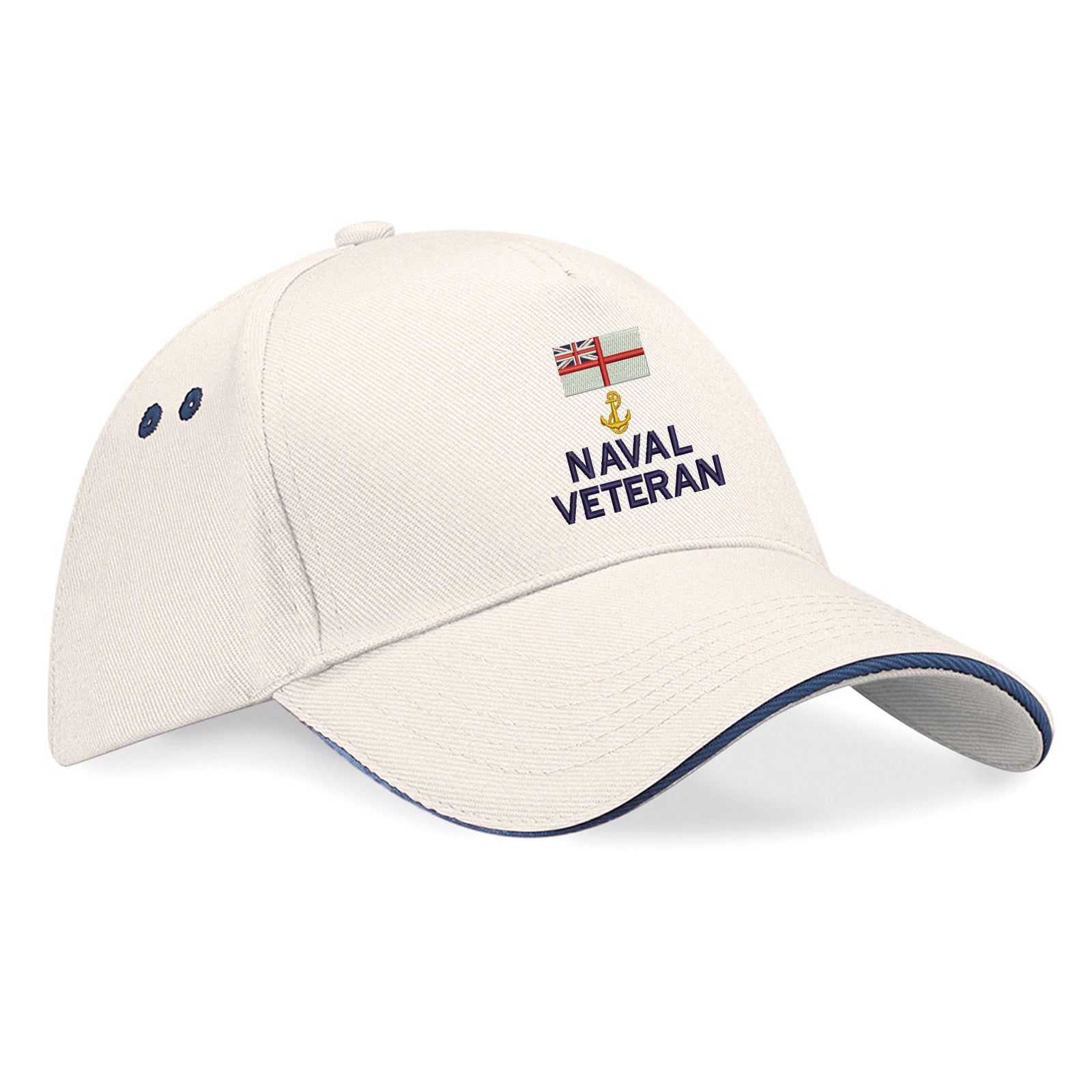 White Ensign Naval Anchor Veteran Baseball Cap Shop Royal Navy
